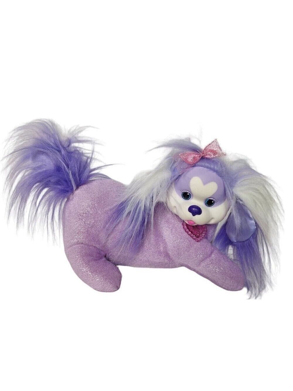 Puppy Surprise Purple Plush Dog 14 Inch